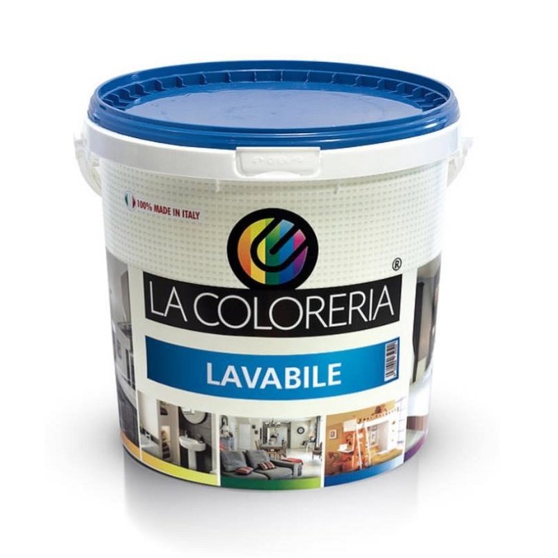 La coloreria pittura idropittura Bianco Lavabile