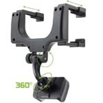Supporto porta cellulare specchietto specchio retrovisore auto navigatore - immagine 2