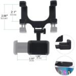 Supporto porta cellulare specchietto specchio retrovisore auto navigatore - immagine 3