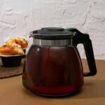 Teiera Vetro Con Filtro Acciaio Inox Tisaniera Infusore Caraffa tisana 1200 ml - immagine 2