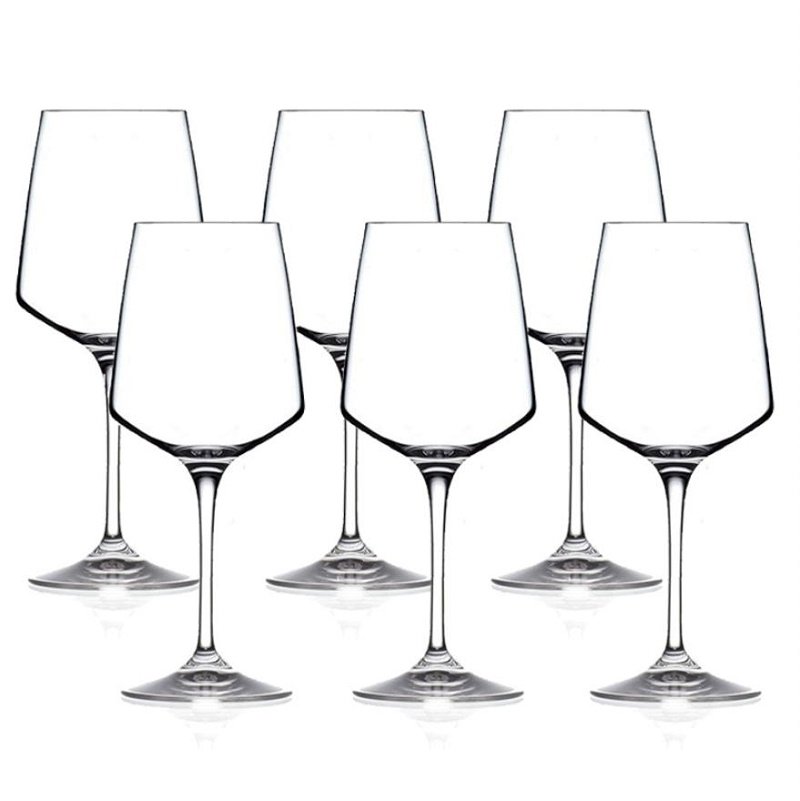 Set 6 calici da vino acqua da 295cc