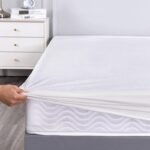 Coprimaterasso impermeabile cotone con angoli matrimoniale singolo elasticizzato - immagine 3