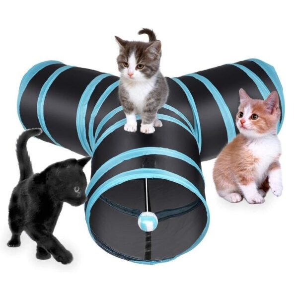 tunnel gatti 3 uscite a Y
