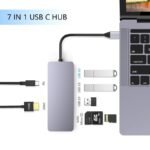 Adattatore Hub Type-C Hdmi 4K 3 USB SD/TF Tablet smartphone Ipad MacBook - immagine 3