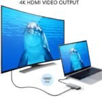 Adattatore Hub Type-C Hdmi 4K 3 USB SD/TF Tablet smartphone Ipad MacBook - immagine 5