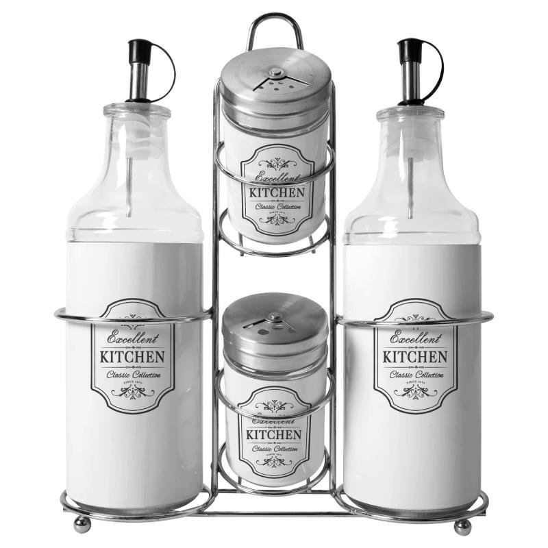 set olio 4 pezzi vintage