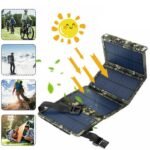 Pannello solare pieghevole 80W caricabatterie telefono campeggio trekking USB - immagine 2