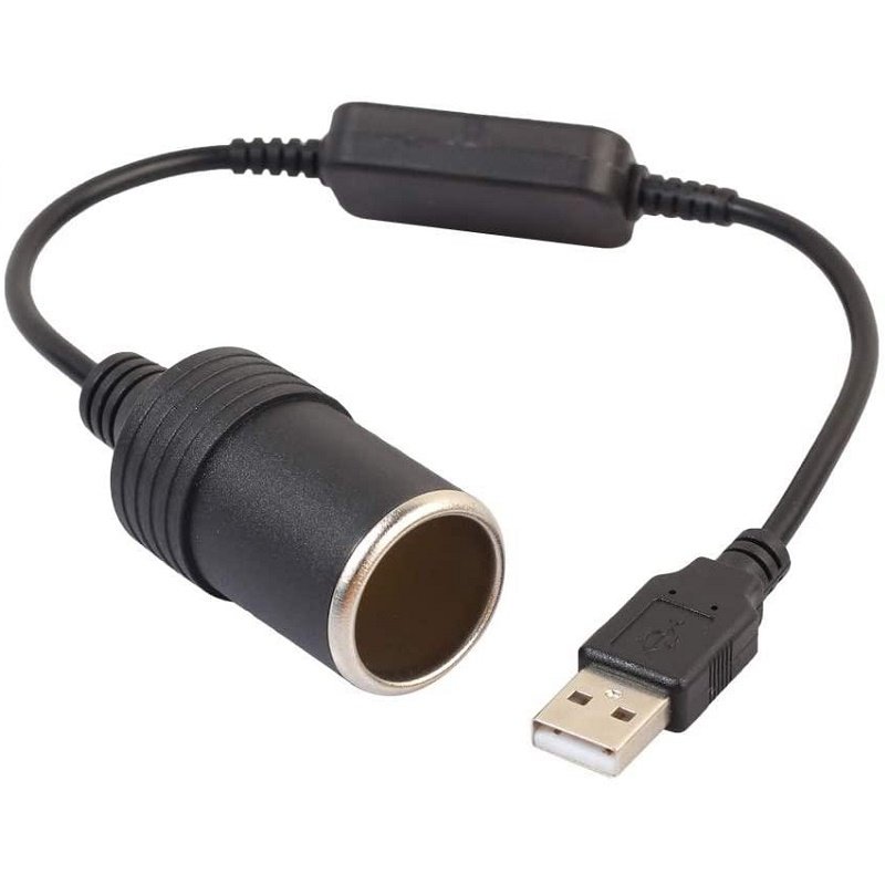 Cavo convertitore accendisigari USB