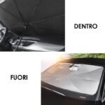 Parasole ombrello auto parabrezza anteriore universale pieghevole portatile - immagine 4