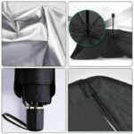 Parasole ombrello auto parabrezza anteriore universale pieghevole portatile - immagine 5