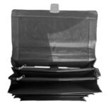 Borsa uomo vintage eco pelle ufficio tracolla pc ipad lavoro scomparti + chiave - immagine 5