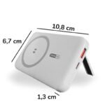 MagSafe Power Bank powerbank caricabatterie fast wireless PD 22.5W/QC 3.0 - immagine 2