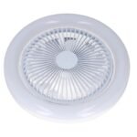 Lampada ventilatore plafoniera led 30W da soffitto E27 regolabile Ø 26cm - immagine 3