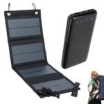 Kit composto da pannello solare + powerbank