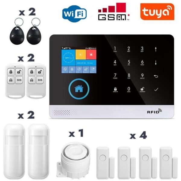 Allarme casa Sistema antifurto Wifi Tuya