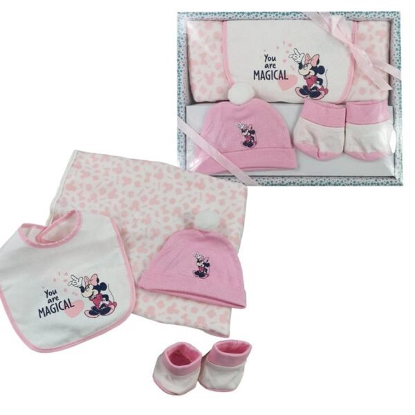 set regalo 4 pezzi minnie disney
