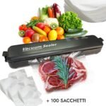 Macchina per sottovuoto alimenti + KIT 100 sacchetti