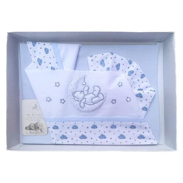 set 3 pezzi culla neonato corredo