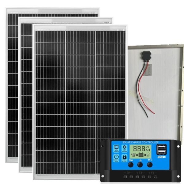 KIT 300W Pannello Solare Monocristallino 21V