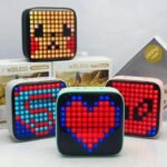 Speaker cassa LED RGB pixel ritmo di musica bluetooth altoparlante sound box - immagine 3