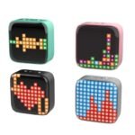 Speaker cassa LED RGB pixel ritmo di musica bluetooth altoparlante sound box - immagine 4