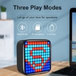 Speaker cassa LED RGB pixel ritmo di musica bluetooth altoparlante sound box - immagine 6