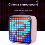 Speaker cassa LED RGB pixel ritmo di musica bluetooth altoparlante sound box - immagine 7