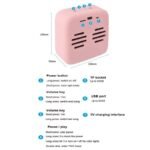 Speaker cassa LED RGB pixel ritmo di musica bluetooth altoparlante sound box - immagine 8