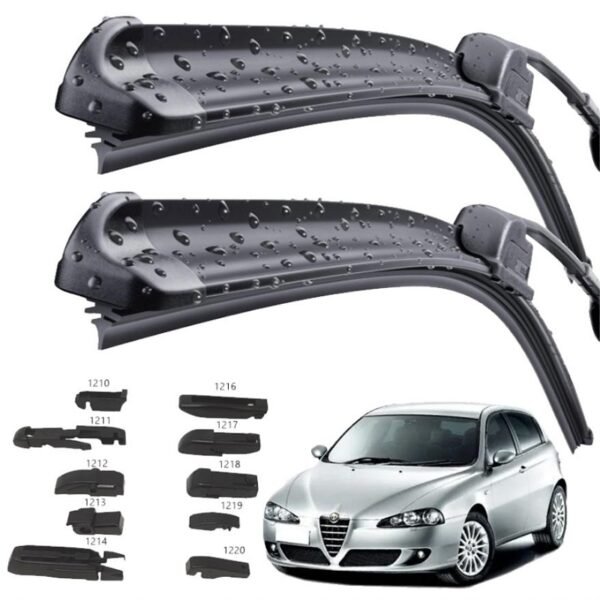 2 Spazzole tergicristalli Alfa Romeo 147 dal 2000