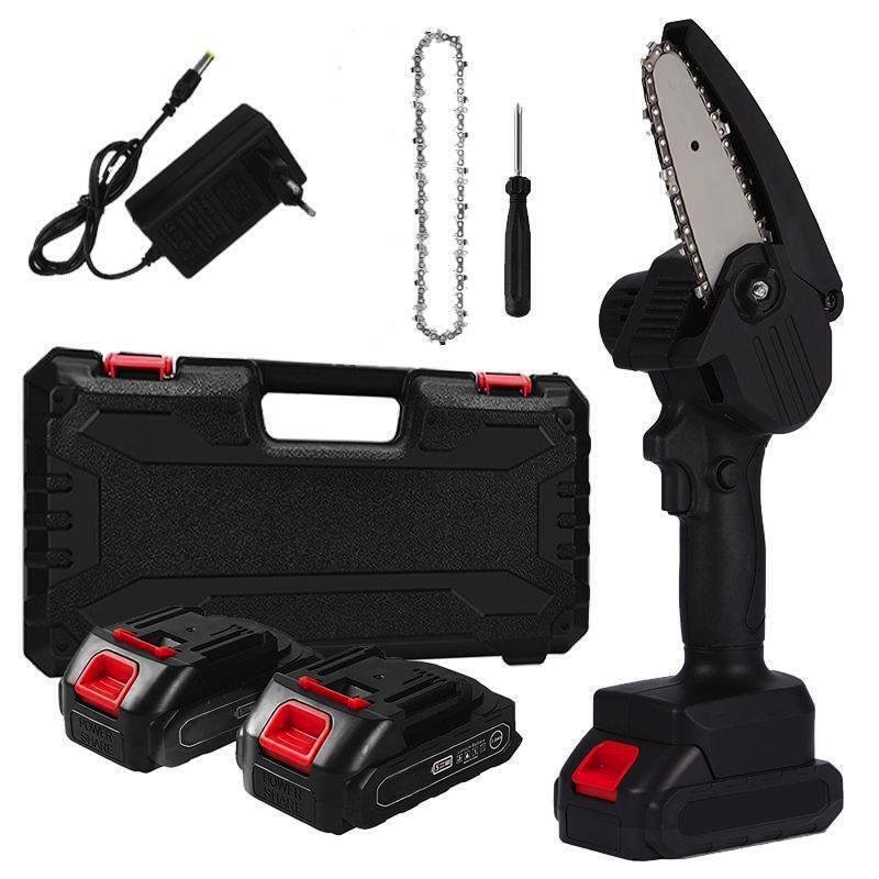 Mini sega 4" elettrica 2 batterie 1 catena