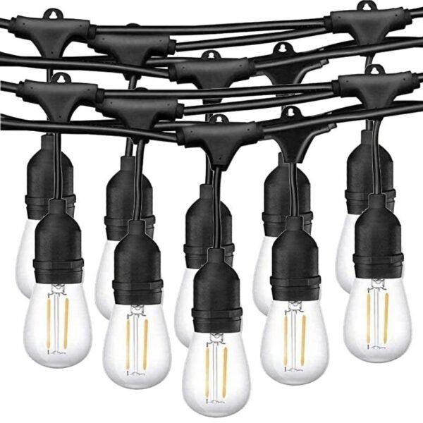 Catena luminosa LED Esterno 220V con 10 lampadine LED