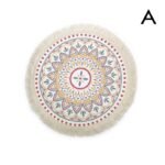 Set 6 Pezzi sotto bicchieri rotondi bevande mandala boho bohemien nappe 14 cm - immagine 5