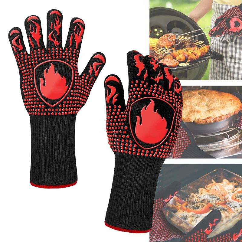 1 paio guanti per barbecue