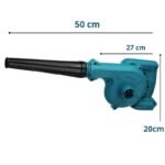 Soffiatore a Batteria 2200W senza fili giardino prato foglie - immagine 3