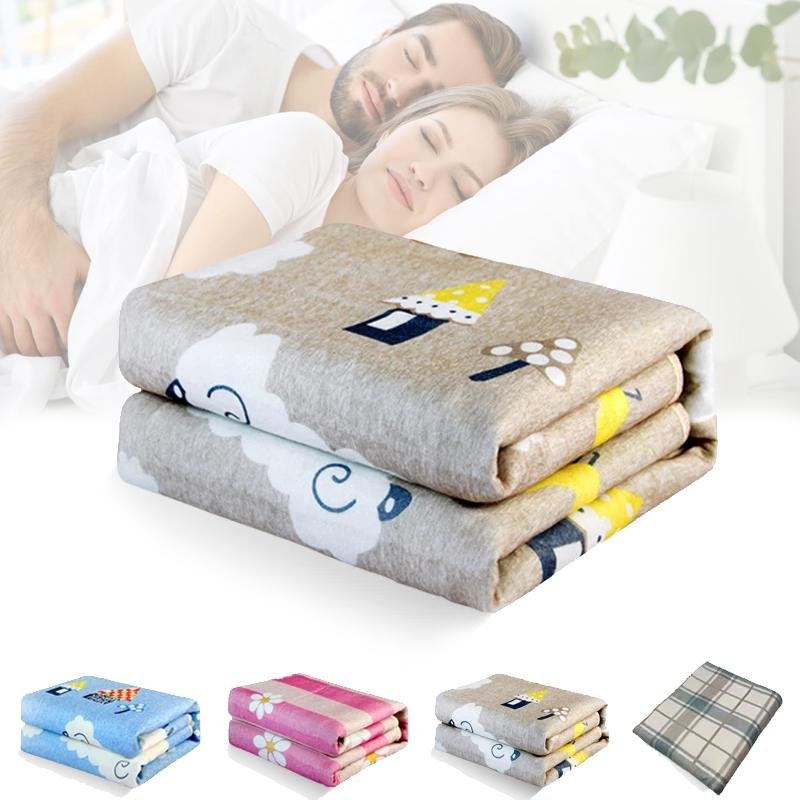 COPERTA MATRIMONIALE SCALDALETTO 120W 2 PIAZZE fantasia