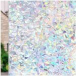 Pellicola Vetro finestra stile decorativo privacy opacizzante sostituisce le tende - immagine 4