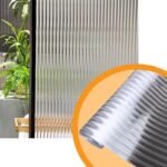 Pellicola Vetro finestra stile Righe Industry