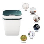 Pattumiera Automatica cestino dei rifiuti 9,5 LT sensore contenitore spazzatura - immagine 3