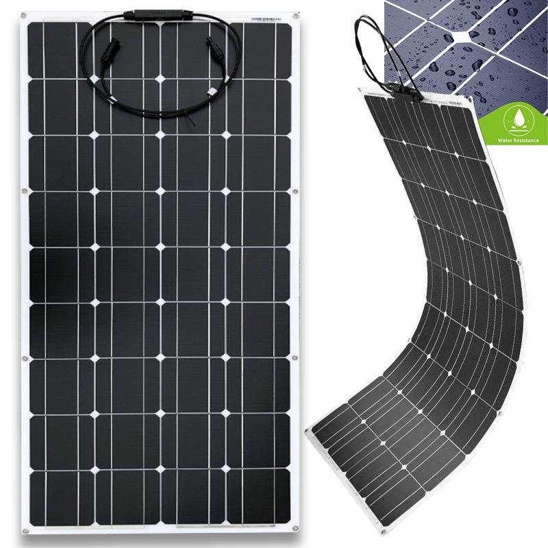 Pannello Solare Fotovoltaico Semiflessibile 100W SolarOne