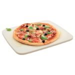 Pietra refrattaria per pizza pane rettangolare 30x38 cm forno elettrico gas bbq - immagine 2