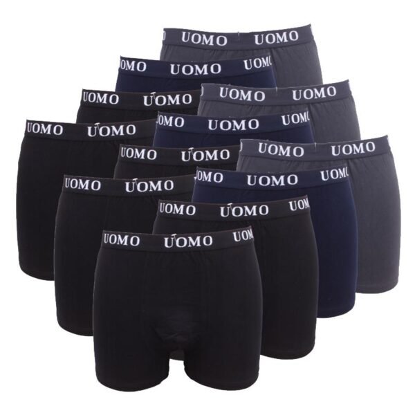 12 Pezzi Boxer Uomo Mutande