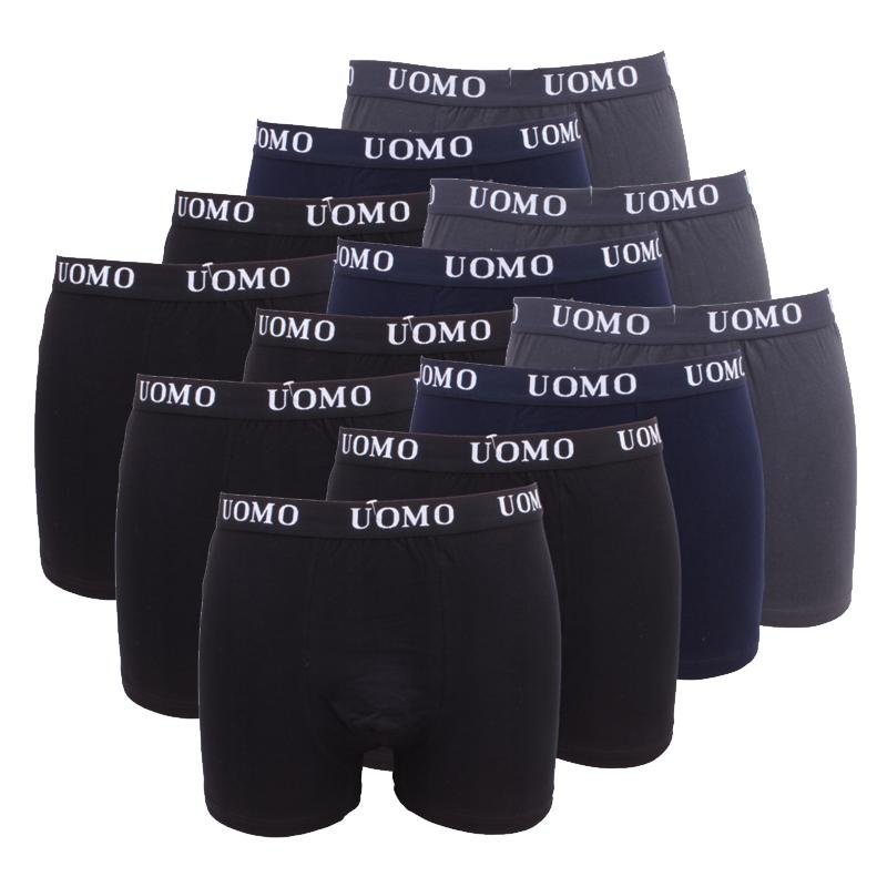 12 Pezzi Boxer Uomo Mutande