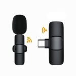 Microfono Wireless Lavalier microfoni senza fili Android IOS Type-c Lightning - immagine 3
