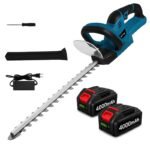 TAGLIASIEPI A BATTERIA PROFESSIONALE 1500W LAMA 55CM taglio 20mm