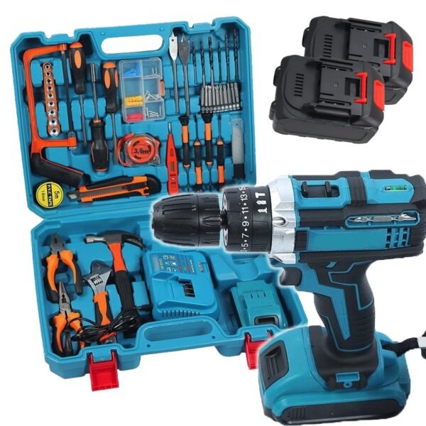 Trapano Avvitatore Percussione completo 54 in 1