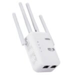 Ripetitore Amplificatore Wifi AC 1200Mbps  dual band 2.4G/5G 2 Ethernet 100/1000 - immagine 2