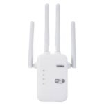 Ripetitore Amplificatore Wifi AC 1200Mbps  dual band 2.4G/5G 2 Ethernet 100/1000 - immagine 3