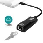 Adattatore da Type-C Ethernet 10/100/1000Mbps LAN convertitore RJ45 Cavo di rete - immagine 2