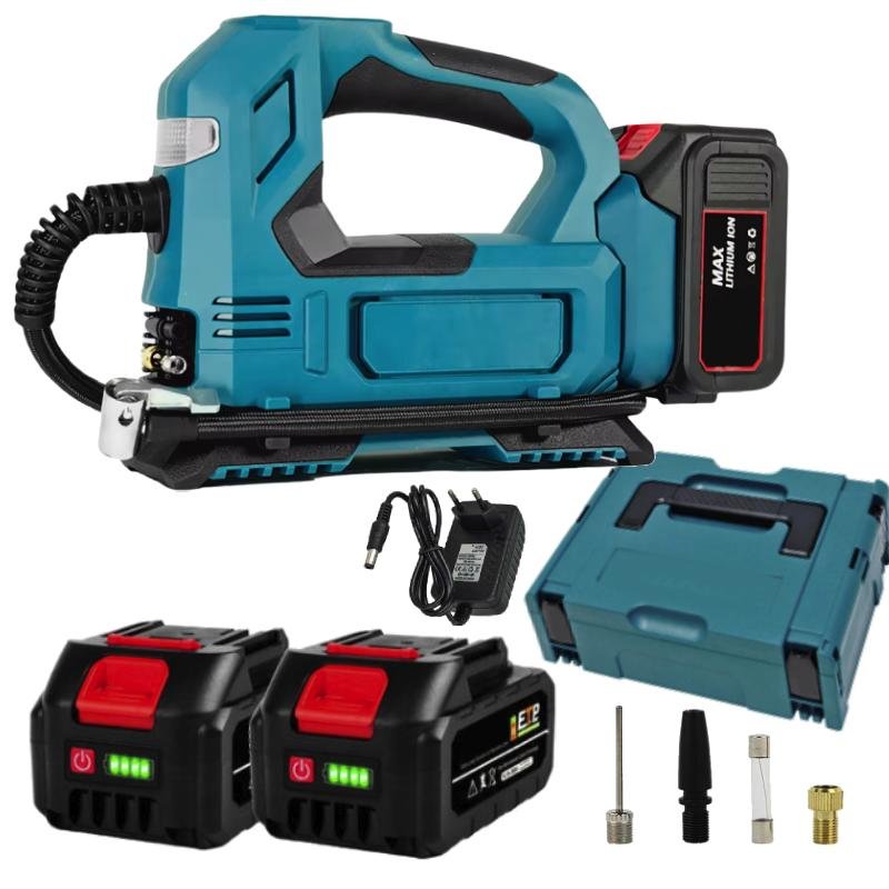 Compressore Aria potente portatile 2 batterie