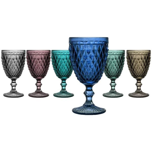 set 6 calici boho diamond 30 cl